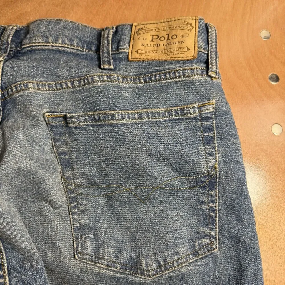 Polo Men’s jeans 38x32” The Hampton Relaxed Straight Fit Polo Ralph Lauren